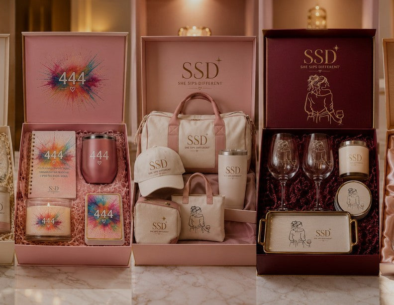 Curated Sets collection concept imagery by She Sips Different