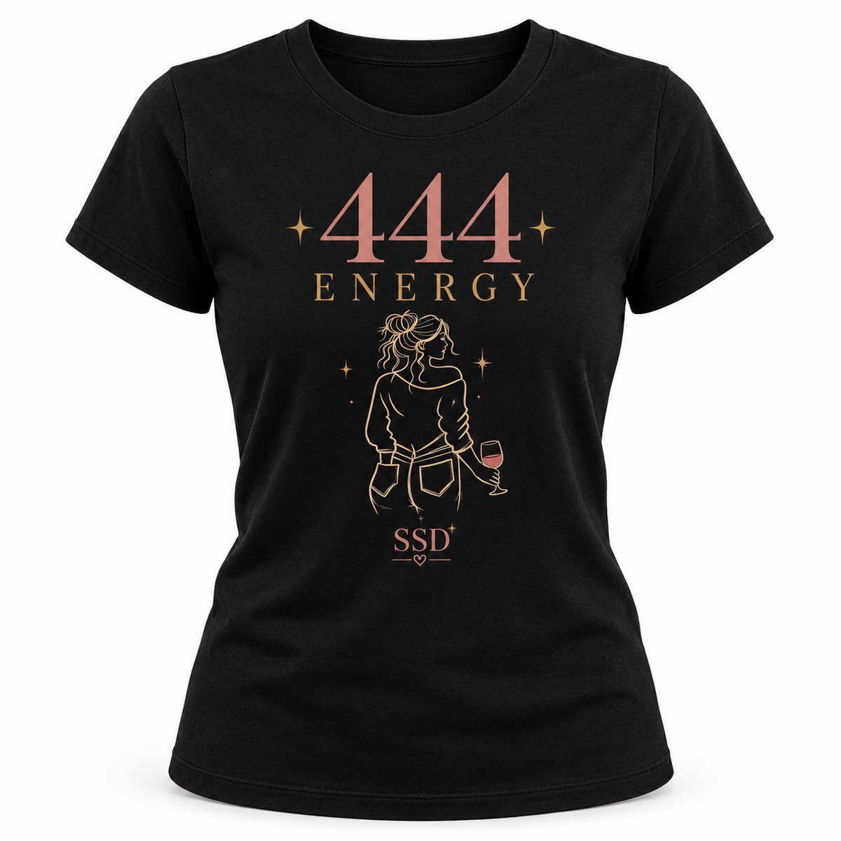 444 Energy Graphic Tee individual product mockup