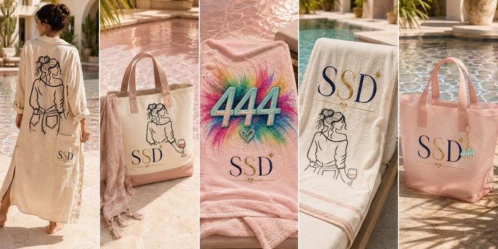 SSD Pool Bag — catalog design preview with related collection pieces