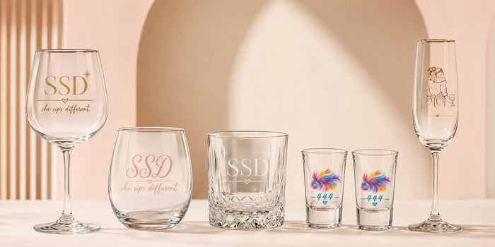 SSD Crystal Rocks Glass — catalog design preview with related collection pieces